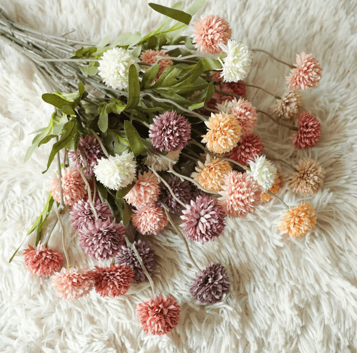 Everblooms - Faux Flowers by Tilly (10 Stems / 50 Heads)