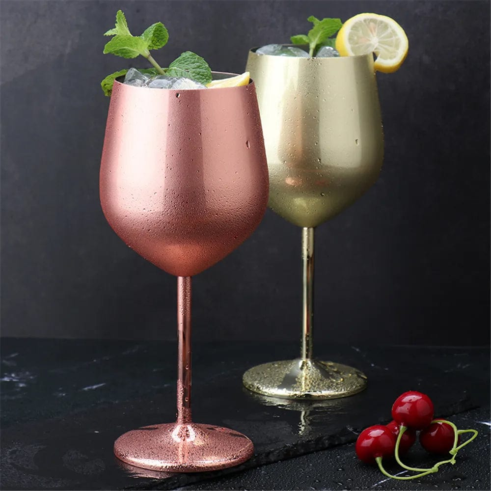 Stainless Steel Wine Goblet