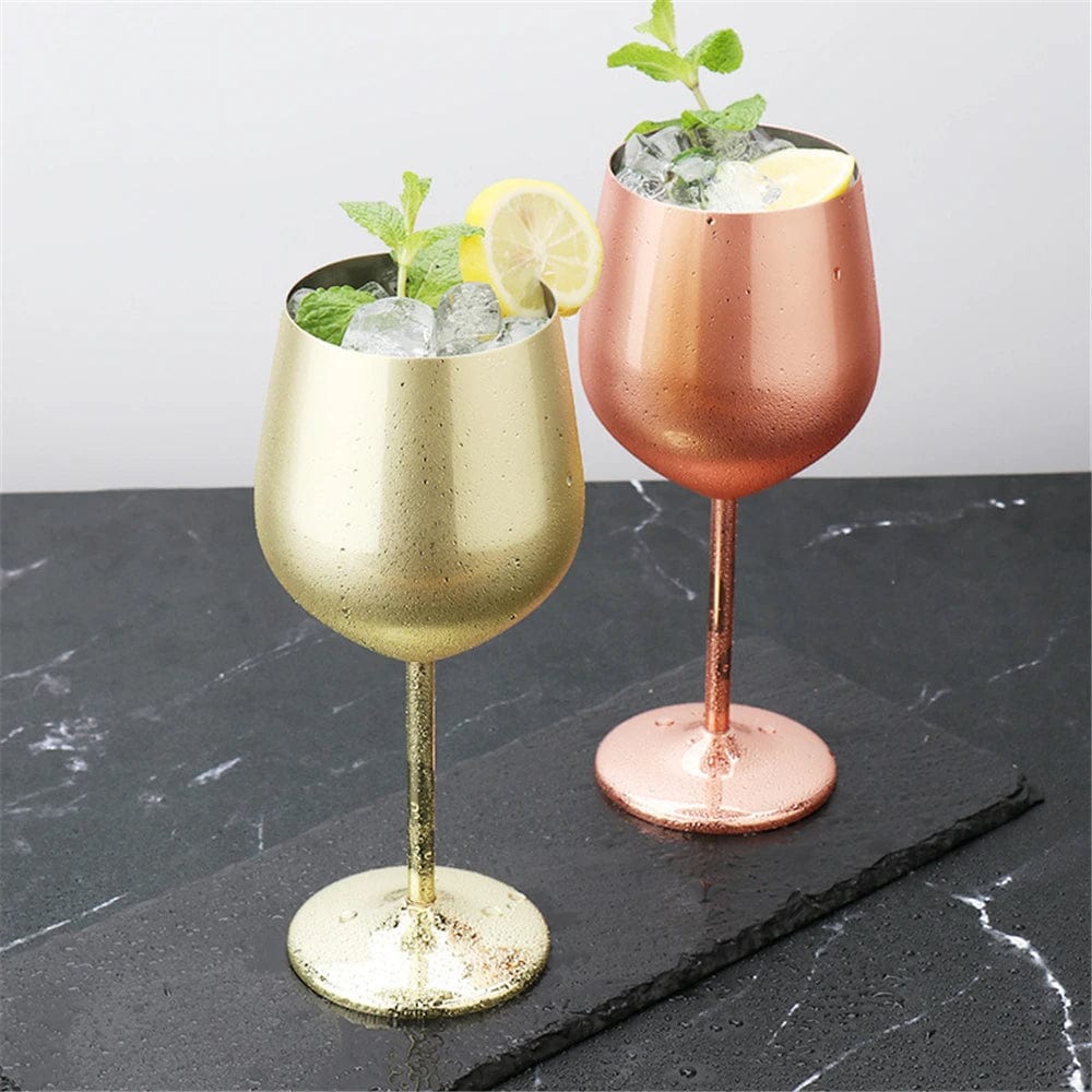 Stainless Steel Wine Goblet