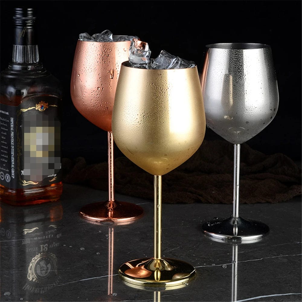 Stainless Steel Wine Goblet