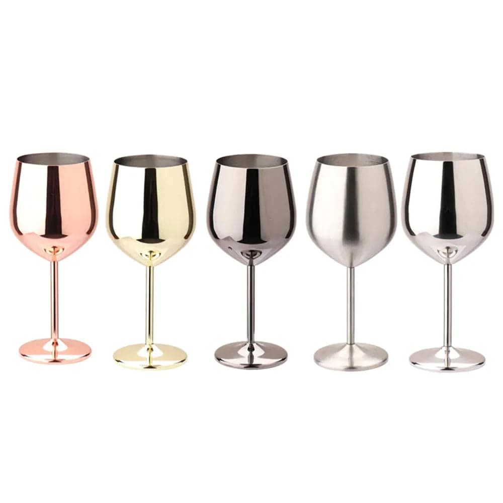 Stainless Steel Wine Goblet