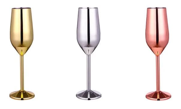 Stainless Steel Wine Goblet